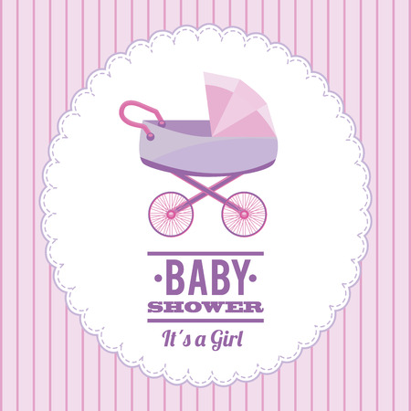 baby shower graphic design , vector illustrationのイラスト素材