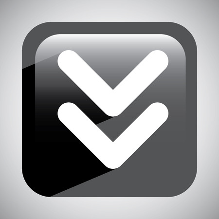 download arrow graphic design , vector illustrationのイラスト素材