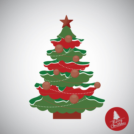 christmas graphic design , vector illustrationのイラスト素材