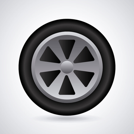 wheel graphic design , vector illustrationのイラスト素材