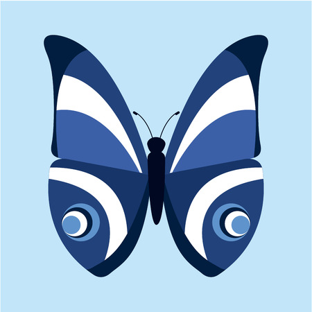 butterfly graphic design , vector illustrationのイラスト素材