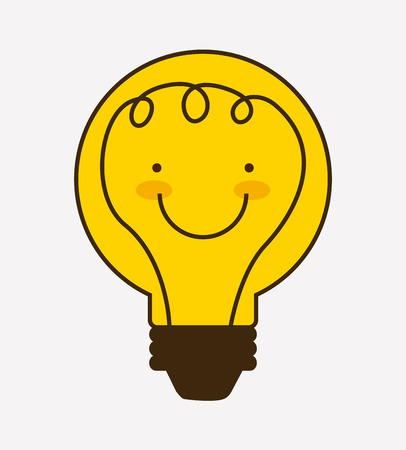 bulb graphic design , vector illustrationのイラスト素材
