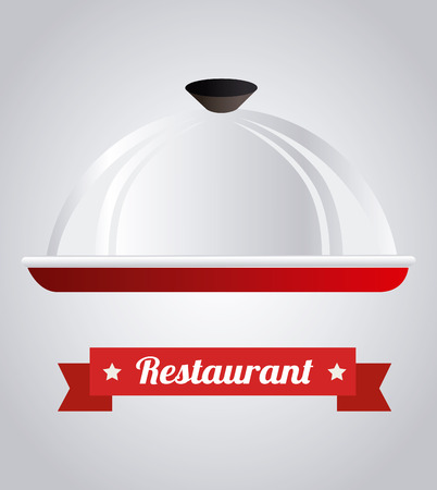 Food design over white background, vector illustrationのイラスト素材