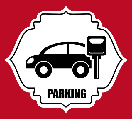 parking graphic design , vector illustrationのイラスト素材