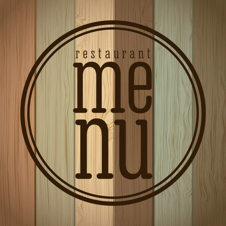 menu graphic design , vector illustrationのイラスト素材