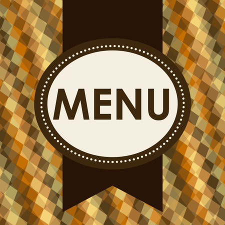 menu graphic design , vector illustrationのイラスト素材