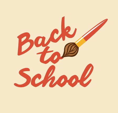 back to school graphic design , vector illustrationのイラスト素材