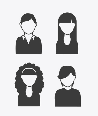 social network graphic design , vector illustrationのイラスト素材