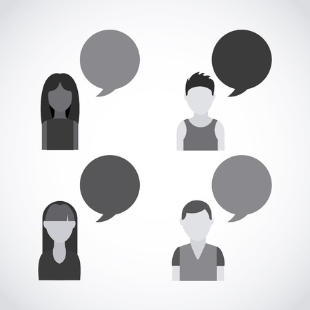 social network graphic design , vector illustrationのイラスト素材