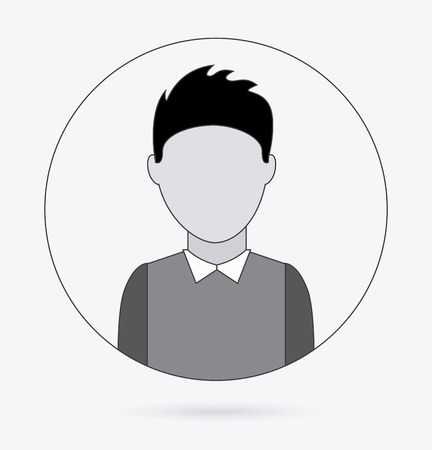 social network graphic design , vector illustrationのイラスト素材