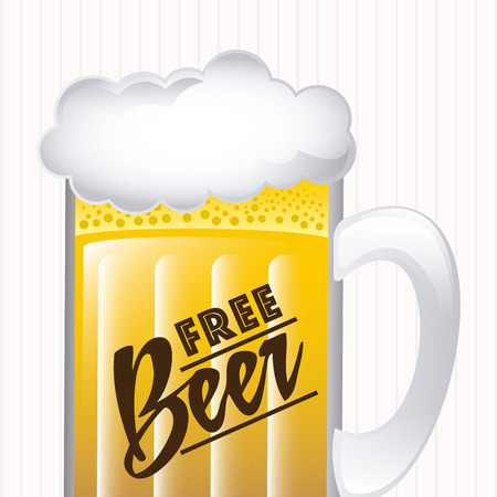 beer graphic design , vector illustrationのイラスト素材