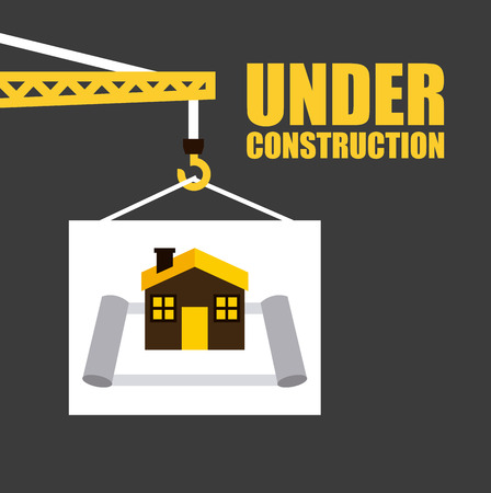 under construction graphic design , vector illustrationのイラスト素材