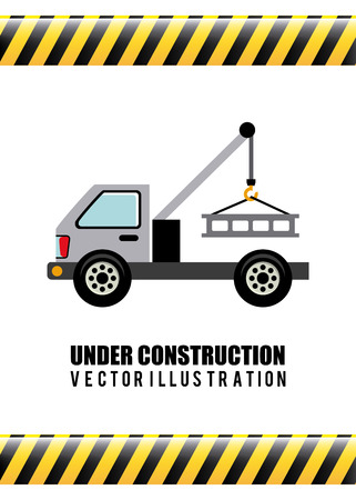 under construction graphic design , vector illustrationのイラスト素材