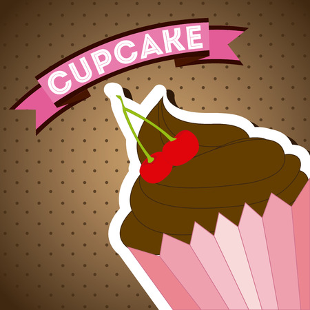 pastry graphic design , vector illustrationのイラスト素材