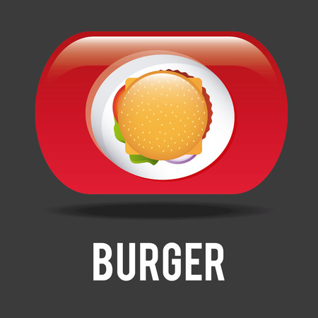 fast food graphic design , vector illustrationのイラスト素材