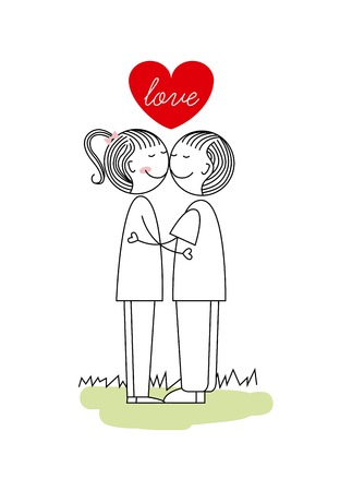 love graphic design , vector illustrationのイラスト素材