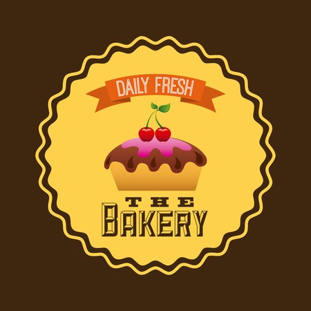 bakery graphic design , vector illustrationのイラスト素材