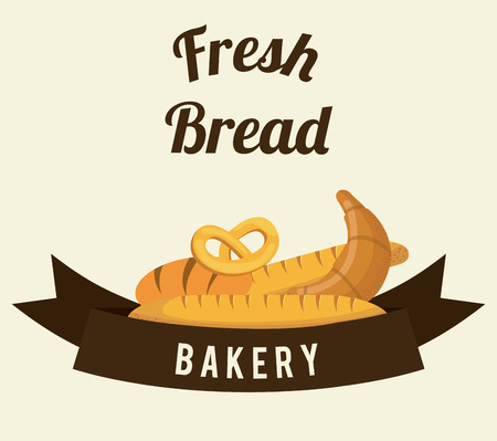 bakery graphic design , vector illustrationのイラスト素材