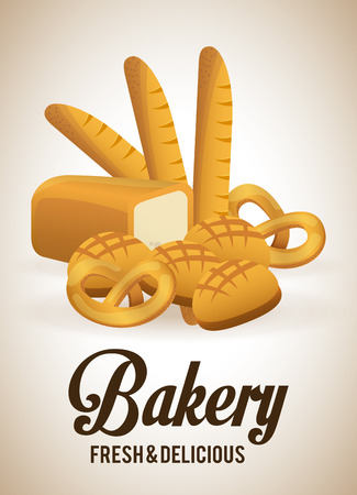 bakery graphic design , vector illustrationのイラスト素材