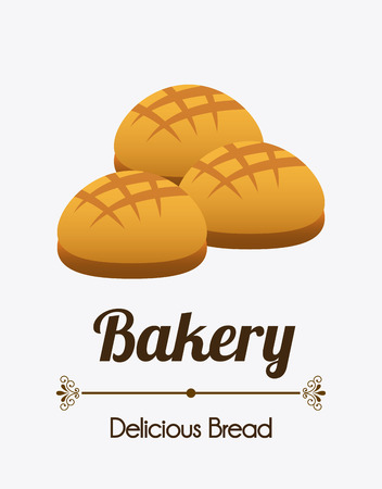 bakery graphic design , vector illustrationのイラスト素材