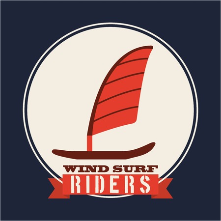 surf graphic design , vector illustrationのイラスト素材