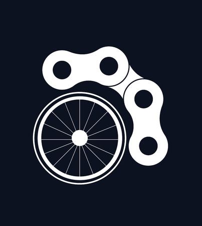 Gears design over white background, vector illustrationのイラスト素材