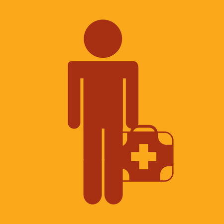 medical graphic design , vector illustrationのイラスト素材