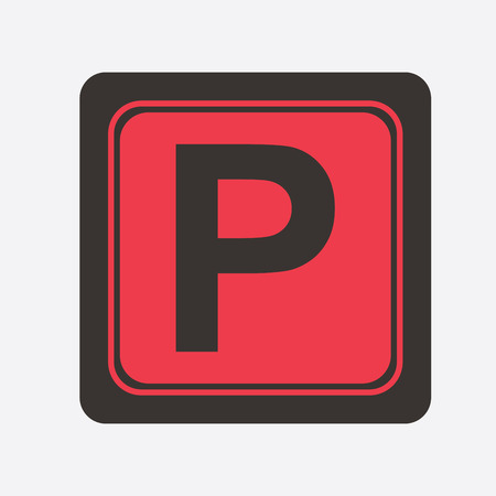 parking graphic design , vector illustrationのイラスト素材