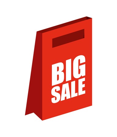 shopping graphic design , vector illustrationのイラスト素材