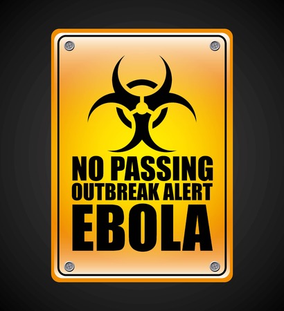 ebola graphic design , vector illustrationのイラスト素材