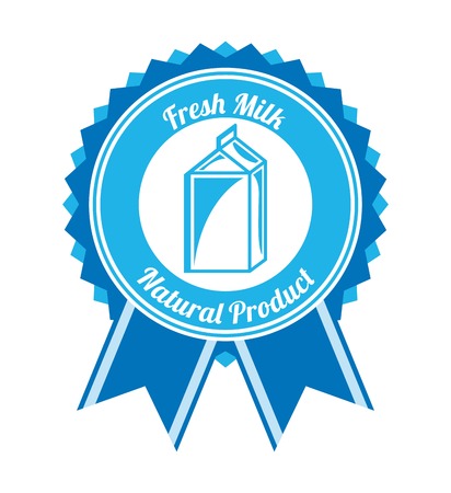 milk graphic design , vector illustrationのイラスト素材