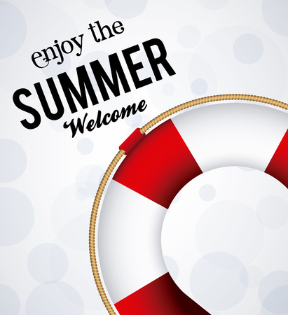 summer graphic design , vector illustrationのイラスト素材