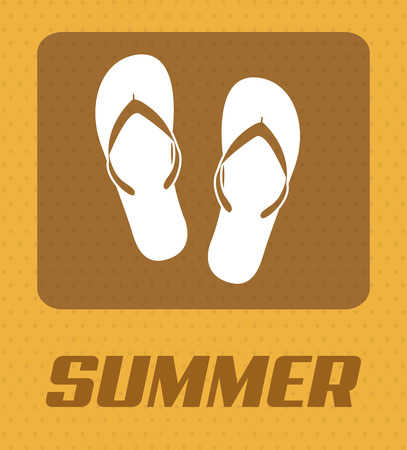 summer graphic design , vector illustrationのイラスト素材