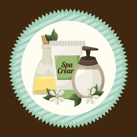 spa graphic design , vector illustrationのイラスト素材