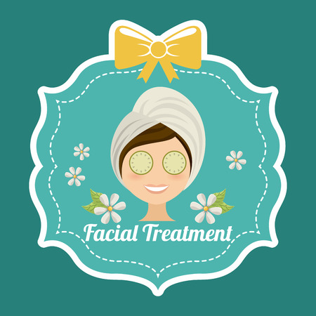 spa graphic design , vector illustrationのイラスト素材