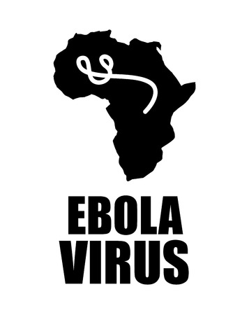 ebola graphic design , vector illustrationのイラスト素材