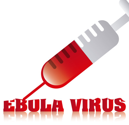 ebola graphic design , vector illustrationのイラスト素材