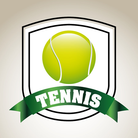 tennis graphic design , vector illustrationのイラスト素材