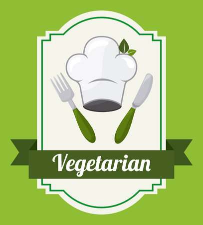 vegan food graphic design , vector illustrationのイラスト素材