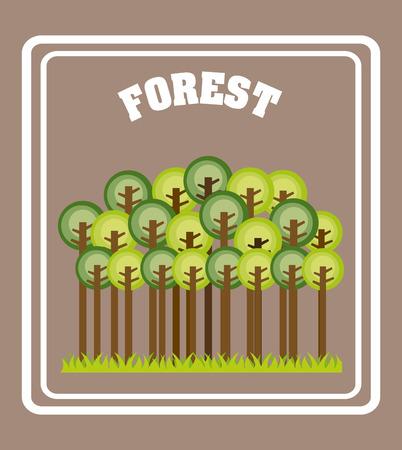 forest camping graphic design , vector illustrationのイラスト素材