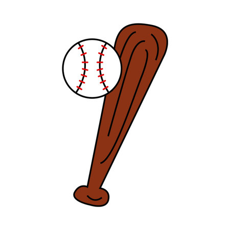 baseball graphic design , vector illustrationのイラスト素材