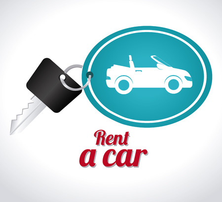 Car design over white background, vector illustrationのイラスト素材