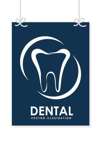 dental graphic design , vector illustrationのイラスト素材