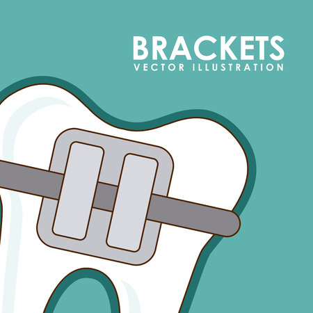 dental graphic design , vector illustrationのイラスト素材