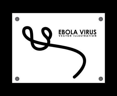 ebola graphic design , vector illustrationのイラスト素材