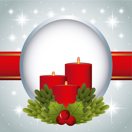 merry christmas graphic design , vector illustrationのイラスト素材