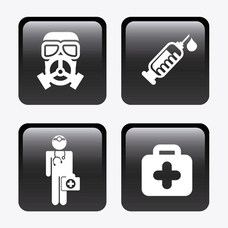 medical graphic design , vector illustrationのイラスト素材