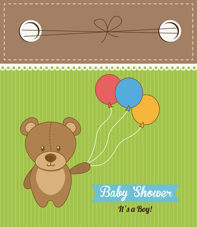 baby shower graphic design , vector illustrationのイラスト素材