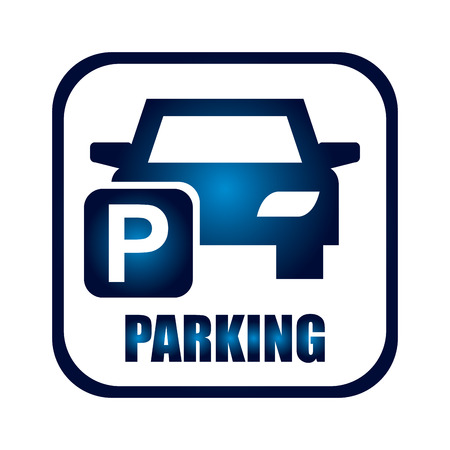 parking graphic design , vector illustrationのイラスト素材
