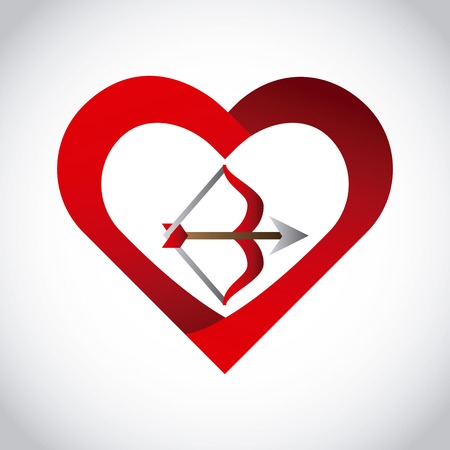 love graphic design , vector illustrationのイラスト素材